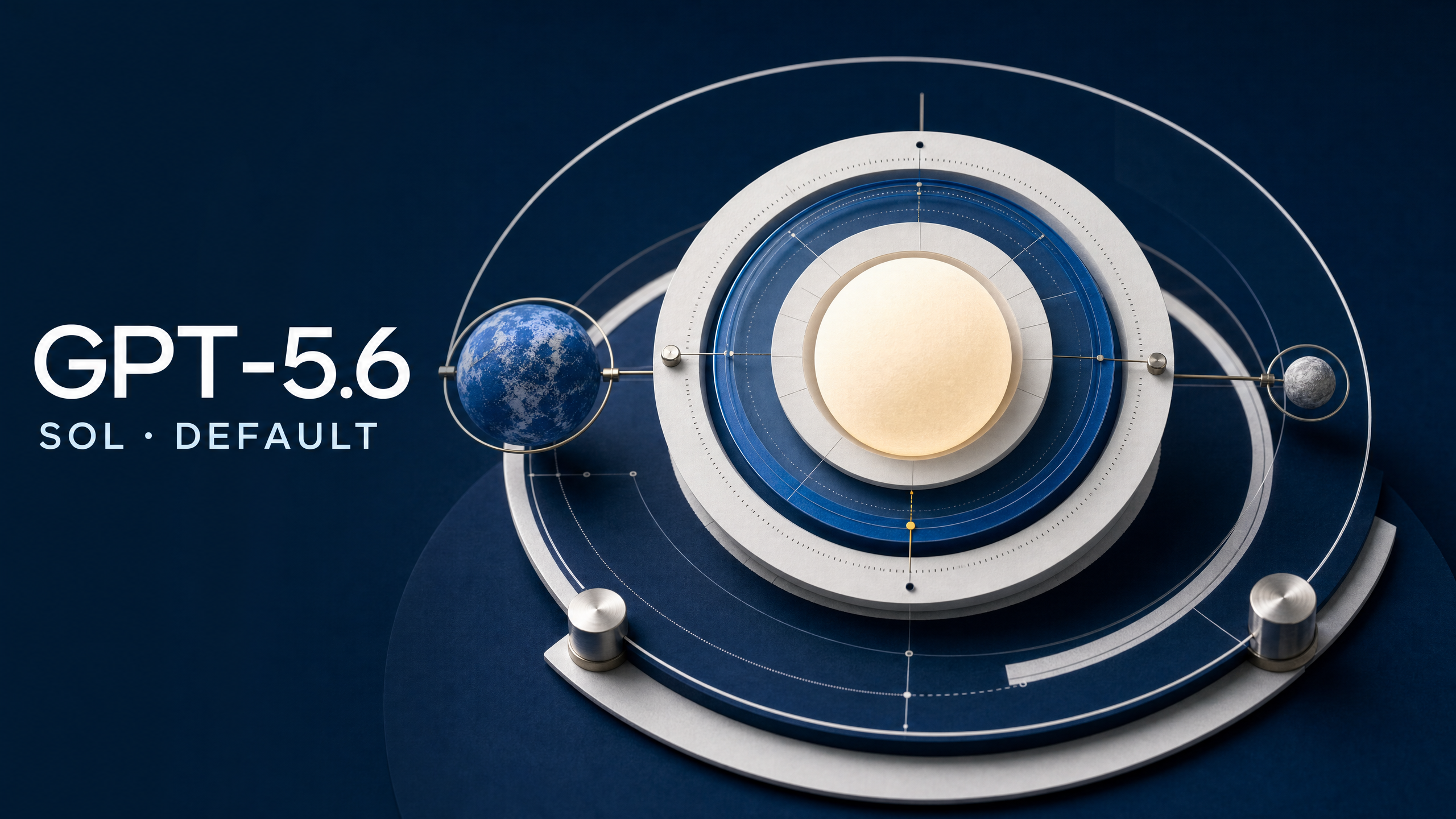 GPT-5.6 Sol, the new default model in Moby